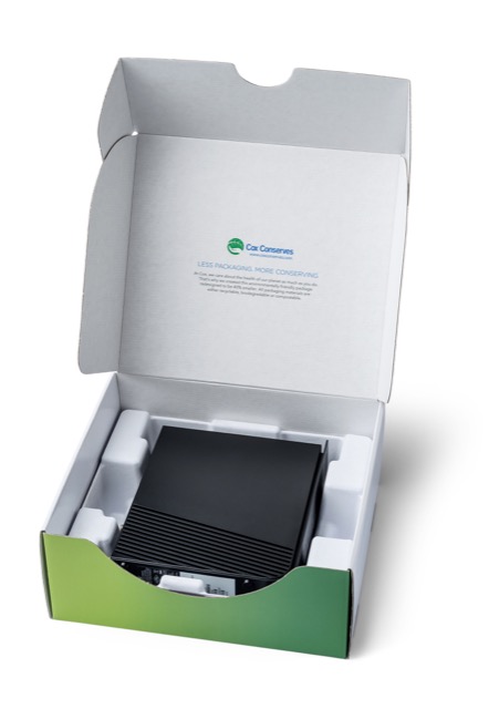 cox interior 6 high-end bio-based packaging no plastic PaperFoam sustainable packaging
