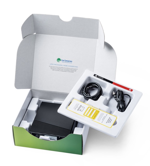 cox interior 6 high-end bio-based packaging no plastic PaperFoam sustainable packaging