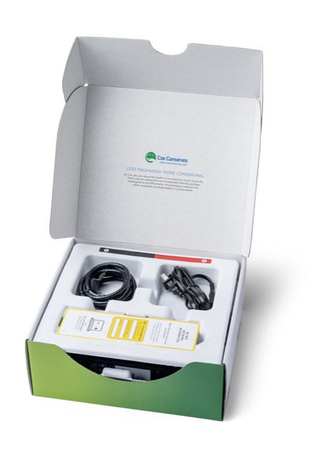 cox interior high-end bio-based packaging no plastic PaperFoam sustainable packaging