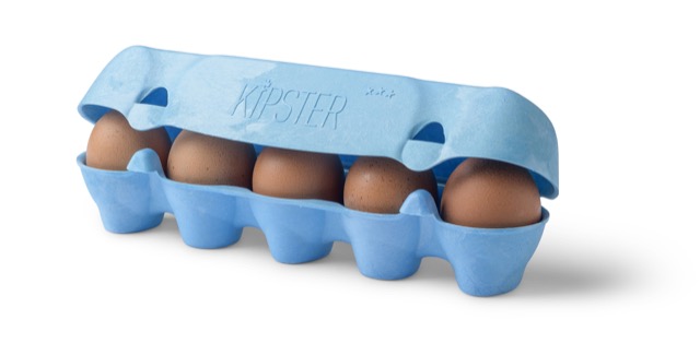 Kipster sustainable egg packaging