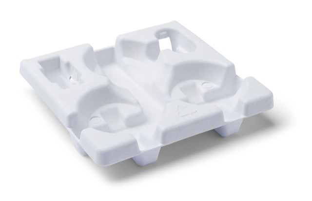 electronics high-end bio-based packaging no plastic PaperFoam sustainable packaging