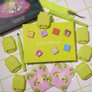 eco-mined makeup packaging for half magic