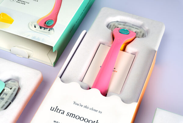 Eco-conscious razor packaging